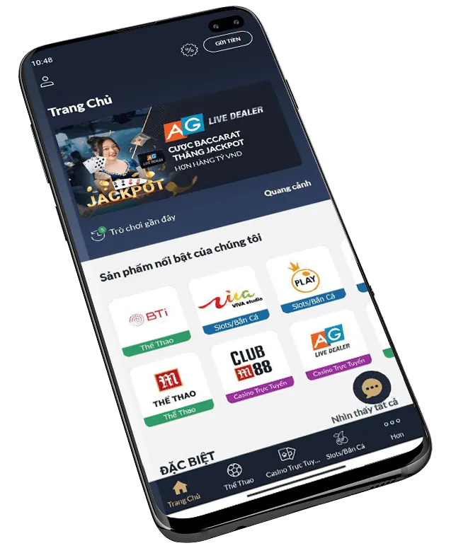 Đa dạng trò chơi trên 88kim ứng dụng Android